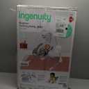 Ingenuity InLighten 5-Speed Baby Swing - Swivel Infant Seat, 5 Point Safety Harness, Nature Sounds, Lights - Nally Owl