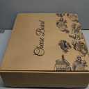 Charcuterie Boards Gift Set Bamboo Cheese Board and Knife Set, Cheese Tray Magnetic Charcuterie Boards Set, 15 x 13 x 2 Inch for Cheese Meat Fruit Gift for Birthdays Wedding Registry Housewarming