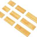 SpaceAid Bamboo Drawer Dividers Inserts, 3 Sizes, 9 Pack