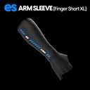 PULSAR eS Gaming Arm Sleeve for Esports Gaming Compression Sleeve, Finger Short Medium Black
