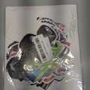 12 PCS Monster Truck Party Table Decorations, Monster Truck Birthday Honeycomb Centerpiece, Racing Car Theme Birthday Decoration for Boys Girls Baby Shower Kids Cake Decorations Party Supplies