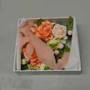 Ling's moment Blush Garden & Cream Artificial Flowers Greenery Mini Box Set, Pink & White Fake Flower for DIY Wedding Bridal Bouquet, Centerpieces Decor, Floral Arrangement Decor, Baby Shower Etc 