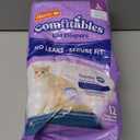 Hartz Comfitables Cat Diapers, Size L 12 Count, Comfortable & Secure Fit, Easy to Put On