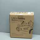 LE TAUCI Pie Pans for Baking 9 Inch, Ceramic Pie Plate for Apple Pie, Round Baking Dish Oven Safe, Embossment Housewarming Wedding Present - 36 OZ, Set of 1, Honey Comb, Arctic White