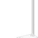 White crown LED Desk Lamp Dimmable Table Lamp Reading Lamp with USB Charging Port, 5 Lighting Modes, Sensitive Control, 30/60 Minutes Timer (White, First-Generation) (Silver)