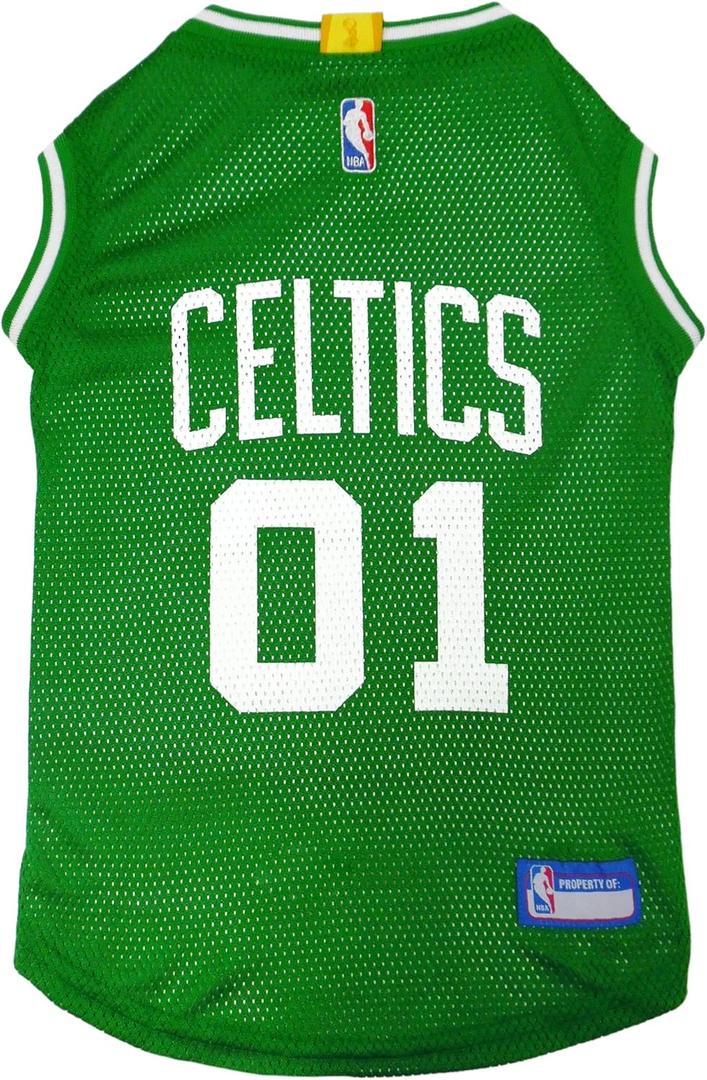 Pets First NBA BOSTON CELTICS DOG Jersey, Large - Tank Top Basketball Pet Jersey L