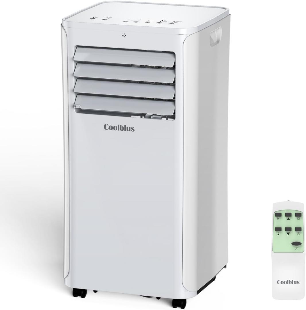 portable air conditioner,12000 BTU portable ac unit up to 550 Sq,3 IN 1 with Remote Control,White
