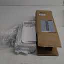 12.3" W Narrow Over the Door Pantry Organizer, 8-Tier Over the Door Organizer with Adjustable Basket, Pantry Door Organization for Pantry Kitchen Storage Room Spice Rack, White