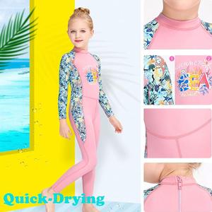 IDOPIP Girls One Piece Swimsuit with Cap Kids Long Sleeve Rash Guard Zip Surfing Swimwear UPF 50+ Sun Protection Bathing Suit XXL IDOPIP Girls One Piece Swimsuit with Cap Kids Long Sleeve Rash Guard Zip Surfing Swimwear UPF 50+ Sun Protection Bathing Suit XXL