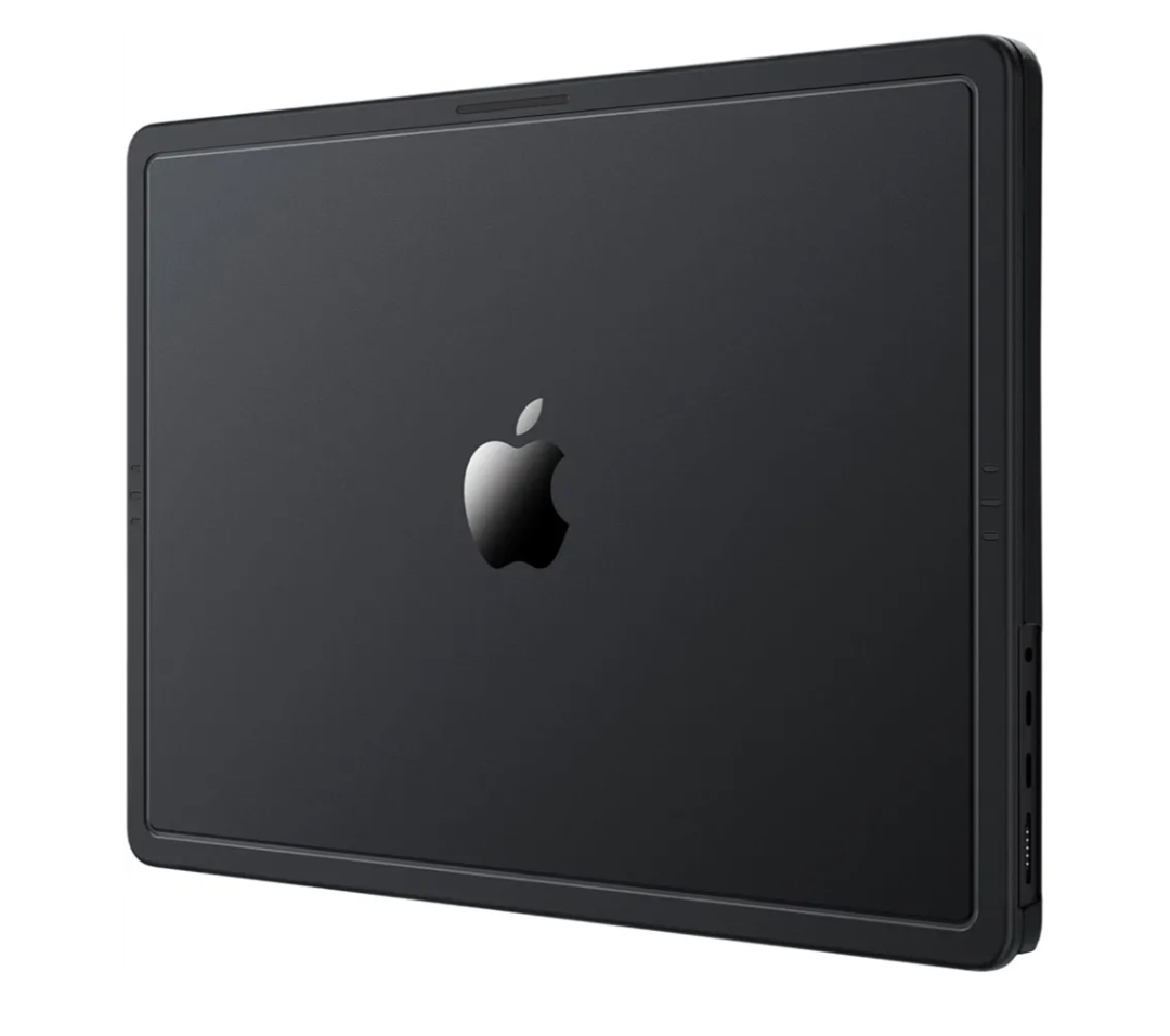 CrackGuard for MacBook Pro 14 inch Case M5 M4 M3 M2 M1 Pro/Max 2025 2024-2021 [Anti-Crack Upgrade] [100% Match Official Color] Cover Protective Hard Shell Case Laptop - Space Black Clear