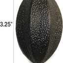 Rehabilitation Advantage Football Shaped Hand Exerciser, Extra Firm, Black