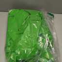 Merchandise Bags Lime Green Color 100 Bags 9"x12" Size 1.5Mil Thick Glossy With Handles