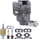 792295 Carburetor Replacement for 791230 796258 796997 Most 40G000 40H000 44L000 Model 20Hp 21Hp 23Hp 24Hp 25Hp V Twin Engines for L120 LA130 MIA10632