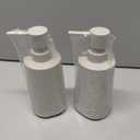 Liquid Soap Dispenser 2 Pack, 8.5oz Matte Beige Lotion Hand Sanitizer Soap Dispenser with Easy-to-Press Pump for Bathroom & Kitchen Countertop Refillable