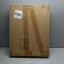 2 Pack 18" W x 27" H Shed Windows, Flush Mount Black Window with Tempered Glass and Fiberglass Screen, Sliding Windows with Screws for Sheds, Chicken Coop, Playhouse Garbage Room