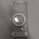 FNDMIL for Google Pixel 10 Case/Pixel 10 Pro Case with MagSafe[Invisible Kickstand][Charge While Standing][Military Shockproof][Anti-Yellowing] Clear Silicone Bumper Pixel 10/10 Pro Case,Clear