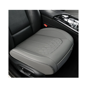 KAYI Car Seat Cover, Memory Foam Car Seat Cushion, Non-Slip Bottom Breathable Car Seat Cover, Relieve Tailbone Pain, Car Seat Protector, Suitable for 95% of Vehicles (Grey, 1 Pack)