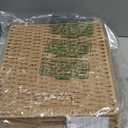 Woven Wicker Storage Baskets 2-Pack, 11x11 Handwoven Paper Rope Organizer Bins, Foldable Cube Storage Cubes with Built-in Handles for Shelves and Closet Organization(Natural Beige)