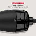 REVLON One-Step Volumizer Hair Dryer and Styler Easy Salon-Style Blowouts Less Frizz, More Shine, and Reduced Heat Damage, for All Hair Types and Lengths (Black)