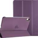 ProCase for iPad (A16) 11th Generation 11 Inch 2025/ iPad 10th Generation 10.9 Inch 2022 Case, Slim Smart Cover with Translucent Hard Shell Back, Supports Touch ID, Auto Wake/Sleep -Purple
