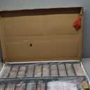 Dog Bed with Rails - Elevated Pet Metal Bed Frame with Solid Wood Board and Washable Soft Mat for Medium Dog Indoor or Outdoor Use, 25.2" x 37.8", Black