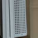 SNSLXH 5 Pack Stackable Closet Storage Basket, Multifunctional & Foldable Closet Organizer for Bathroom Kitchen Laundry Room Wardrobe Storage, Space-Saving Clothes Storage Drawer Organizer, White