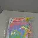 Pastel Rainbow Foil Fringe Curtain Streamers Party Backdrop Foil Fringe Backdrop Curtains Tinsel Streamers for Birthday Party Easter Decorations (2 Pack)