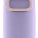 Ello Ellies 12oz Vacuum Insulated Stainless Steel Kids Water Bottle with Straw and Built-in Carrying Handle and Leak-Proof Locking Lid for School Backpack, Lunchbox and Outdoor Sports, Cat