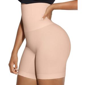 Lover-Beauty Shapewear for Women Tummy Control Seamless High Waisted Butt Lifting Body Shaper Shorts Girdles Under Dress Skin XL