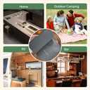 Bar Mat, Bar Accessories, Multifunctional Folding Cocktail Mat with Cutting Board, 18" X 12"(Gray) Drying Mats,Bar Mat for Countertops,Bar Decorations for Home, Outdoor Bar Accessories,Travel