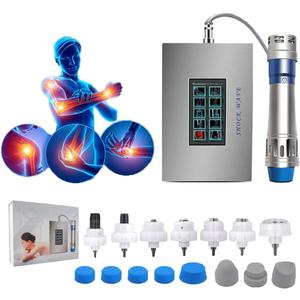Portable Extracorporeal Shock Wave Machine, Touch Screen Massage for Therapy Pain Relief