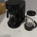 Ratio Four Coffee Machine with Removable Water Tank Drip Coffee Maker with 4-Minute Brew Time 520 Ounce Single-Serve Brewer 11.5" H 7.5" W" - Matte Black