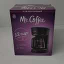 Mr. Coffee 12-Cup Switch Coffee Maker Black: Electric Drip Coffee Machine, 60 oz Capacity, Dishwasher-Safe Parts