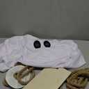 Halloween Decorations Outdoor 5.25 ft Hanging Swing Ghost Outdoor Decor Spooky Cute Ghosts Decoration Flying Props for Tree Porch Yard Garden Lawn House