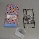 for Samsung Galaxy S23 Plus Case for Women - Girls Cute Design Compatible with Magsafe Magnetic Ring Holder Stand Skull Skeleton Phone Covers Aesthetic Girly TPU Funda for S23 Plus