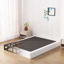 7 Inch Box Spring for Queen Bed Bed Base, Low Profile Metal Queen Box Spring with Fabric Cover, 3000 Lbs Max Weight Capacity Mattress Foundation, Noise-Free, Easy Assembly