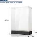 Cereal Box Display Case, 10.6 x 4 x 13.7 Clear Acrylic Display Box Memorabilia Display Case & Storage Sports