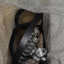 Drive Belt Tensioner Pulley Assembly with Serpentine Belt Compatible with Buick Encore 2013-2020 L4 1.4L & Chevrolet Trax 2013-2020, Sonic 2012-2019, Cruze 2011-2016, Cruze Limited 2016 L4 1.4L