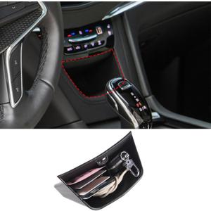 PIUGILH Customized for Cadillac XT6 XT5 Central Console Storage Box Coins Trays Cards Organizer for Cadillac XT6 XT5 2016 2017 2018 2019 2020 2021 2022 2023