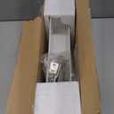 Umigy 2 Pack 14" Kitchen Sink Tip Out Tray, False Drawer Front Flip Tray with Hinges & Clips, Sink Sponge Soap Organizer for Kitchen Bathroom, White