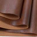 Wento Thick 2 Yard Faux Leather Fabric Soft Skin Grain PU Leather for Furniture Cover Reupholster Sofa Chairs Cushions Vinyl Upholstery (2 Yards, Brown)