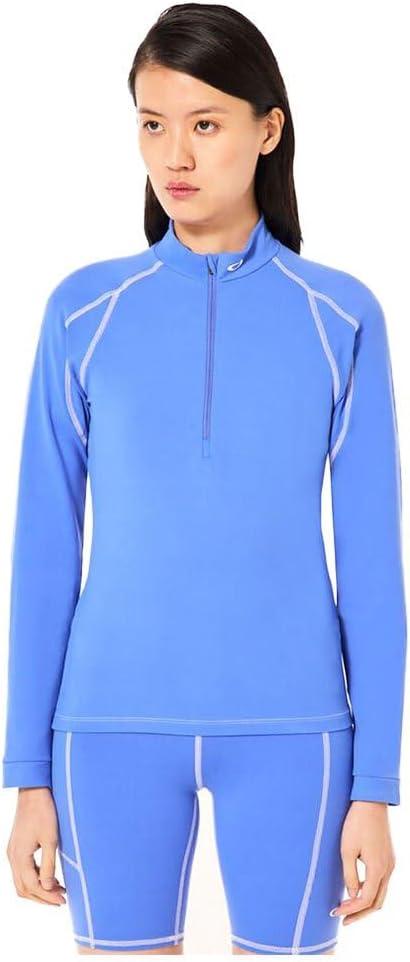 Oakley Womens Ribbed Quarter Zip, XS