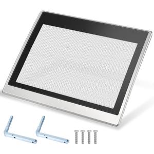 UPGRADED W11101504 Washer Lid Assembly Replacement Compatible With Maytag Washer Lid, WP8563965 Left Lid Hinge & WP8572974 Right Lid Hinge & 4 Screws W11404293, Replaces W11256781 W10843975 W11082611