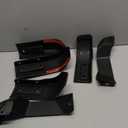 Rough Country Mud Flap Delete for GMC Sierra 1500 2WD/4WD (2019-2026 & Classic) - Front & Rear (Set of 4)