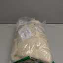 Saodimallsu Womens Oversized V Neck Sweaters Batwing Long Sleeve Knit Fall Slouchy Pullover Sweater Tops (Large, Cream)