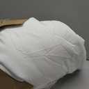 Bedsure Queen Size Comforter Set, White Soft Prewashed Bedding for All Seasons, 3 Pieces GentleSoft Warm Down Alternative Bed Set, 1 Lightweight Comforter (90"x90") and 2 Pillowcases (20"x26")