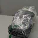 Dog Grooming Kit with Vacuum, 15000Pa Pet Hair Clipper and Shedding Brush, 50dB Low Noise, 2L Capacity, White (Green)