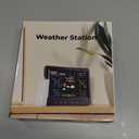 LIORQUE Weather Stations Indoor Outdoor Thermometer Wireless, Atomic Clock for Home with Large Display, Inside Outside Temperature and Humidity Monitor with Date and Weather Forecast