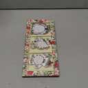 Laraine Christmas Tree Ornaments 3 Pieces  Decorative Hanging 2025 Pendant Snowman with 2.5 Picture Frame Insert for Family and Pet Holiday Keepsake Gift (White (2025))