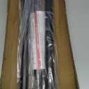 Tension Shower Curtain Rod 31-55 Inches Non-Slip Shower Rod Tension Mounted No Drill Black Shower Curtain Rods Spring Tension Rod Adjustable Tension Curtain Rod for Windows Bathroom